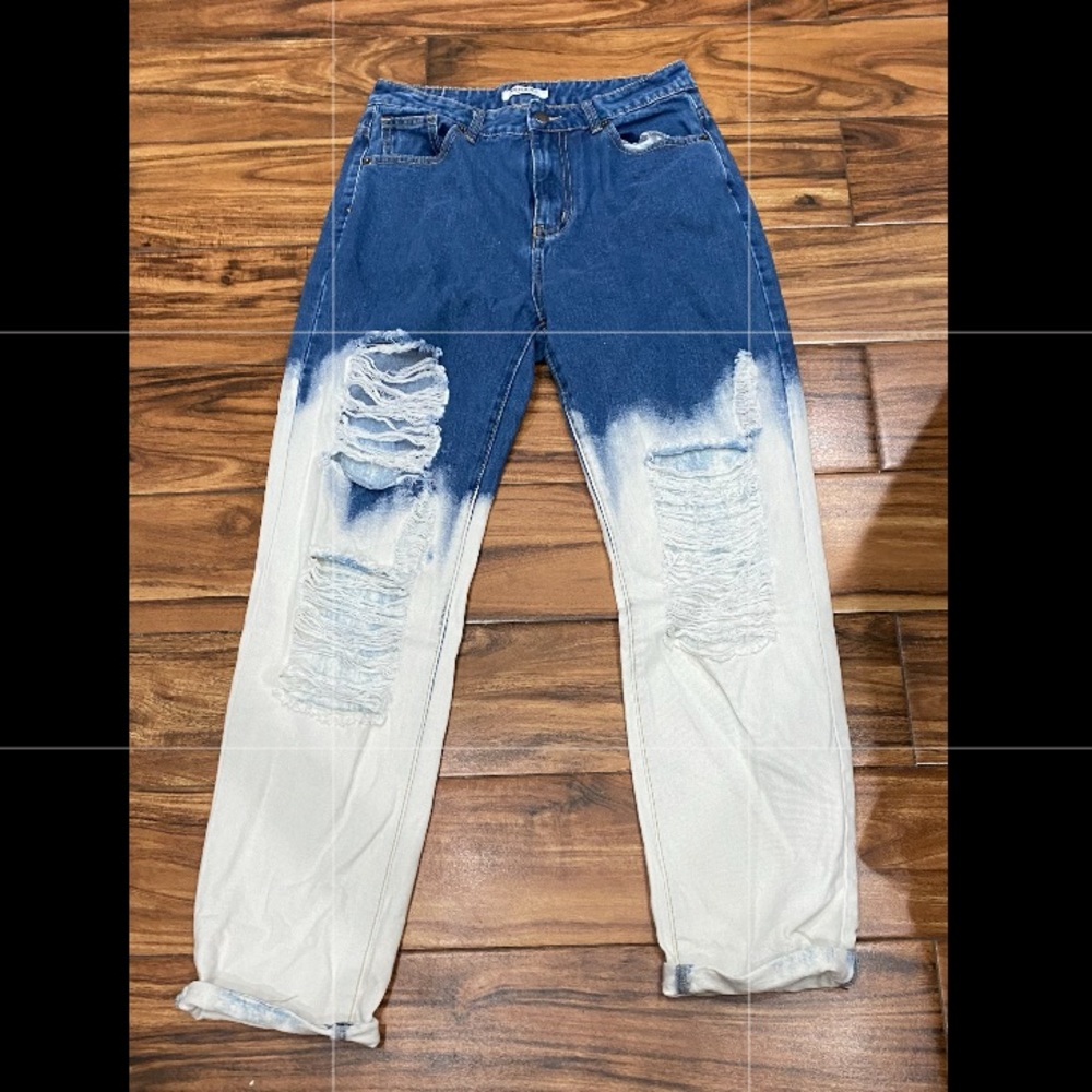 Baggy ripped  jeans